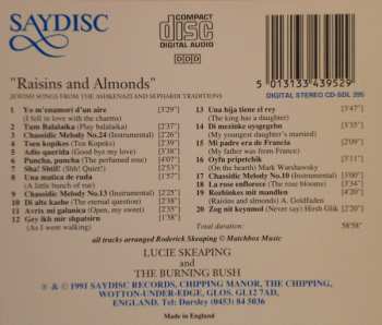 CD The Burning Bush: Raisins And Almonds * Jewish Songs From The Ashkenazi And Sephardi Traditions