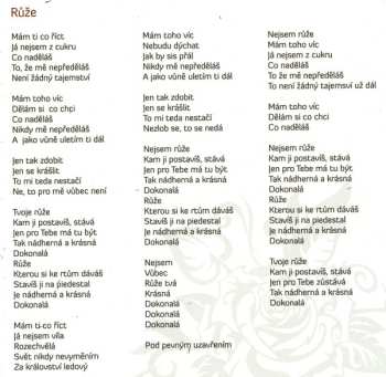CD Lucie Vondráčková: Růže