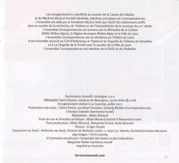CD Ensemble Correspondances: Perpetual Night · 17th Century Ayres And Songs
