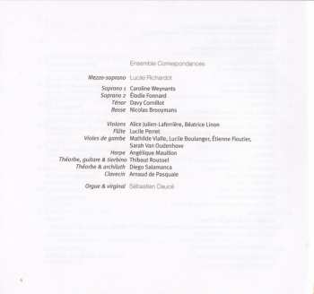 CD Ensemble Correspondances: Perpetual Night · 17th Century Ayres And Songs