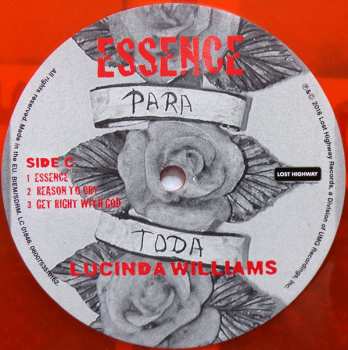 2LP Lucinda Williams: Essence LTD | CLR