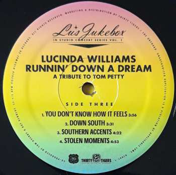 2LP Lucinda Williams: Runnin' Down A Dream (A Tribute To Tom Petty)