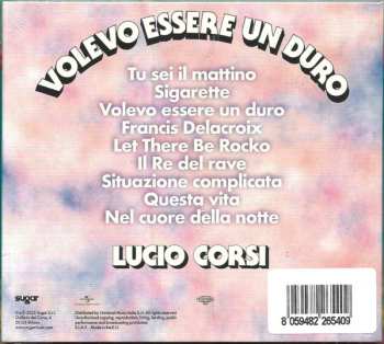 CD Lucio Corsi: Volevo Essere Un Duro