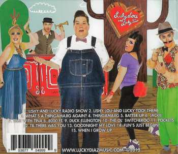 CD Lucky Diaz And The Family Jam Band: Lishy Louy And Lucky Too
