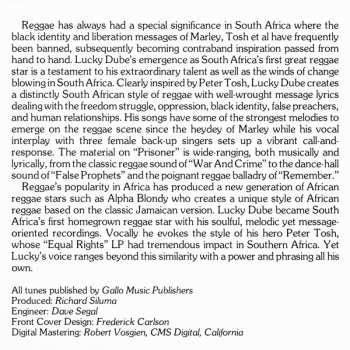 CD Lucky Dube: Prisoner
