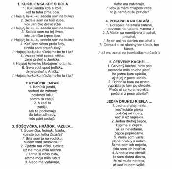 CD Lúčnica Chorus: Kukulienka, Kde Si Bola