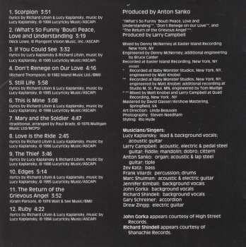CD Lucy Kaplansky: Flesh And Bone