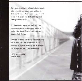CD Lucy Kaplansky: The Red Thread