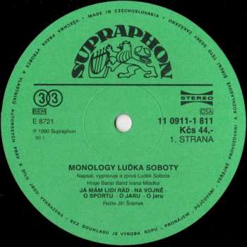 LP Luděk Sobota: Monology Lud'ka Soboty