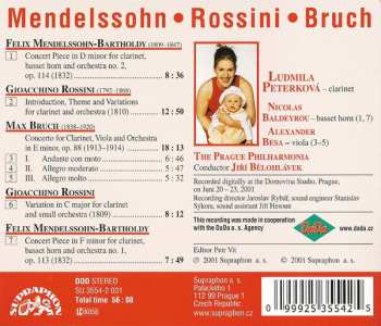 CD Max Bruch: Works for Clarinet and Orchestra – Ludmila Peterková