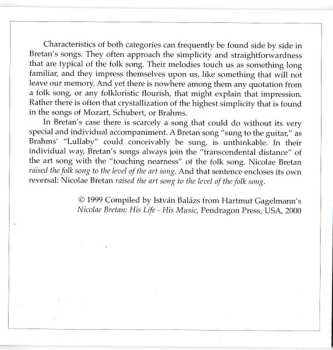 CD Ladislau Konya: "My Lieder-Land" • The Songs Of Nicolae Bretan