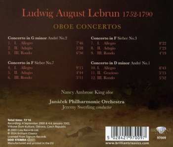 CD Janacek Philharmonic Orchestra: Oboe Concertos