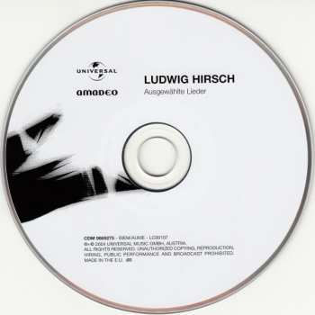 CD Ludwig Hirsch: Ausgewählte Lieder (Und Was Ich Dazu Zu Sagen Habe)