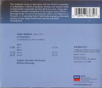 2CD English Chamber Orchestra: La Bayadère