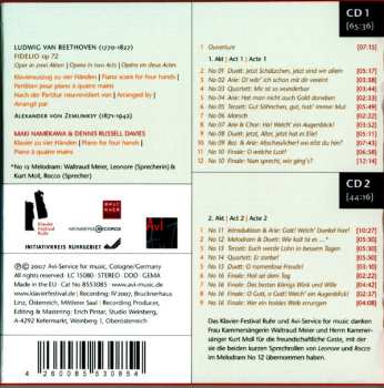 2CD/Doos Ludwig van Beethoven: Fidelio (Piano For Four hands)