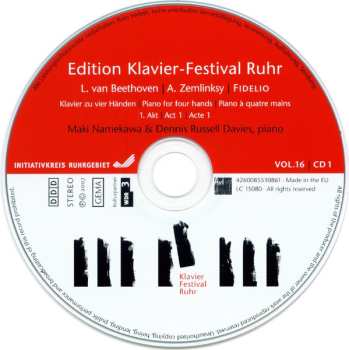 2CD/Doos Ludwig van Beethoven: Fidelio (Piano For Four hands)