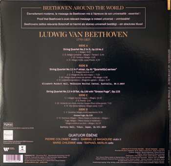 2LP Ludwig van Beethoven: Around The World (3 String Quartets)