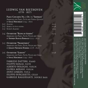 CD Ludwig van Beethoven: Concerto No. 5 & Ouvertures