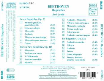 CD Ludwig van Beethoven: Bagatelles