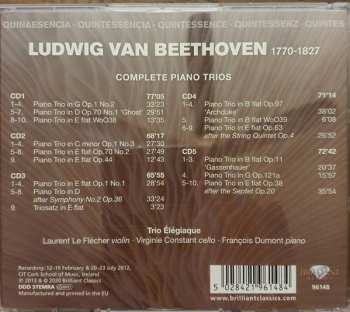 5CD/Doos Ludwig van Beethoven: Beethoven: Complete Piano Trios