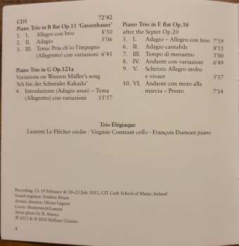 5CD/Doos Ludwig van Beethoven: Beethoven: Complete Piano Trios