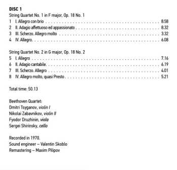 8CD/Doos Ludwig van Beethoven: Ludwig Van Beethoven Quartets Performed By Beethoven Quartet