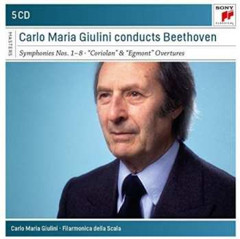 5CD/Doos Ludwig van Beethoven: Carlo Maria Giulini Conducts Beethoven