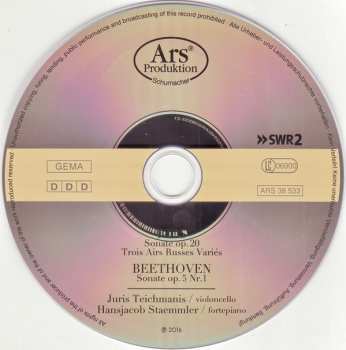 CD Ludwig van Beethoven: Cello Works