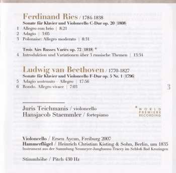 CD Ludwig van Beethoven: Cello Works