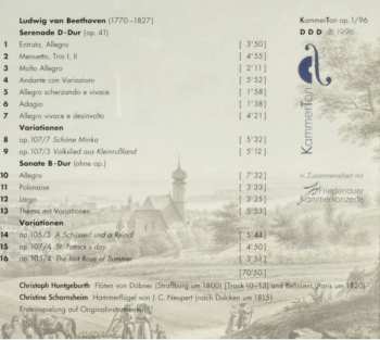 CD Ludwig van Beethoven: Werke Für Flöte Und Clavier