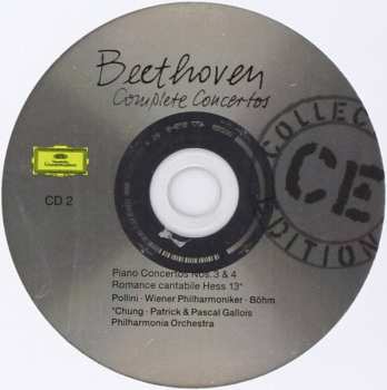 5CD/Doos Ludwig van Beethoven: Complete Concertos