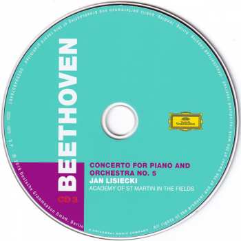 3CD Ludwig van Beethoven: Complete Piano Concertos DIGI