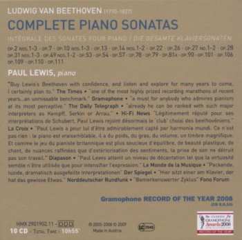 10CD Ludwig van Beethoven: Complete Piano Sonatas