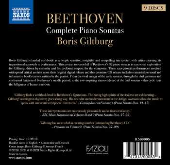 9CD/Doos Ludwig van Beethoven: Complete Piano Sonatas