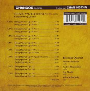 8CD/Doos Ludwig van Beethoven: Complete String Quartets