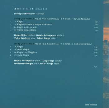 7CD/Doos Ludwig van Beethoven: Complete String Quartets