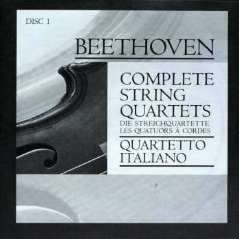 10CD/Doos Ludwig van Beethoven: Complete String Quartets = Die Streichquartette - Les Quatuors À Cordes
