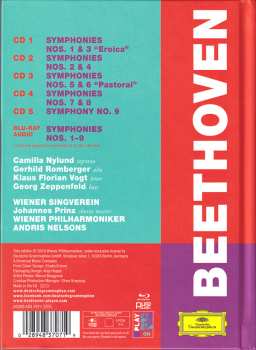 5CD/Blu-ray Ludwig van Beethoven: Complete Symphonies
