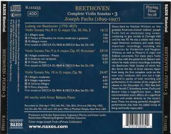 CD Ludwig van Beethoven: Complete Violin Sonatas ● 3