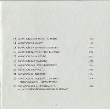 CD Ludwig van Beethoven: Diabelli Variations