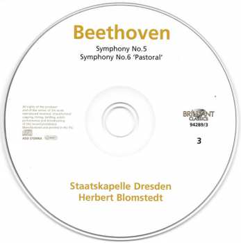 5CD/Doos Ludwig van Beethoven: IX Symphonies