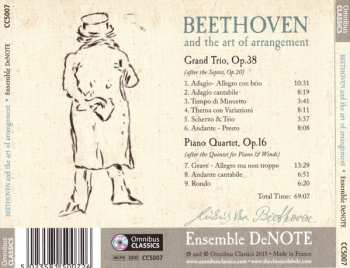 CD Ludwig van Beethoven: Beethoven And The Art Of Arrangement / Grand Trio, Op.38 - Piano Quartet, Op.16