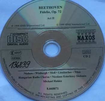2CD Ludwig van Beethoven: Fidelio
