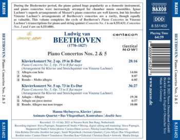 CD Ludwig van Beethoven: Piano Concertos Nos. 2 & 5