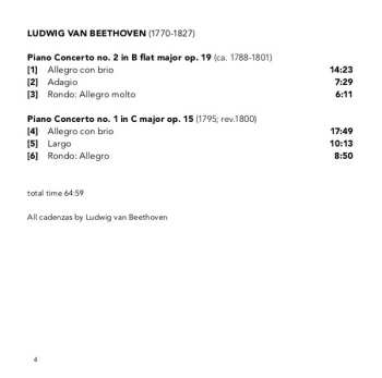SACD Ludwig van Beethoven: Piano Concertos Nos. 1 & 2