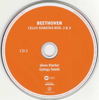 2CD Ludwig van Beethoven: Sonatas For Cello & Piano (Op. 5 Nos. 1 & 2 · Op.69 · Op. 102 Nos. 1 & 2)