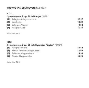 2SACD Ludwig van Beethoven: Symphonies Nos. 2 & 3 (Complete Symphonies, Vol. 4)