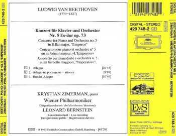 CD Ludwig van Beethoven: Klavierkonzert No. 5 »Emperor« Concerto