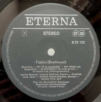 LP Ludwig van Beethoven: Fidelio