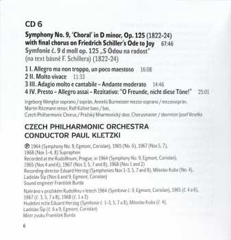6CD/Doos The Czech Philharmonic Orchestra: Symphonies